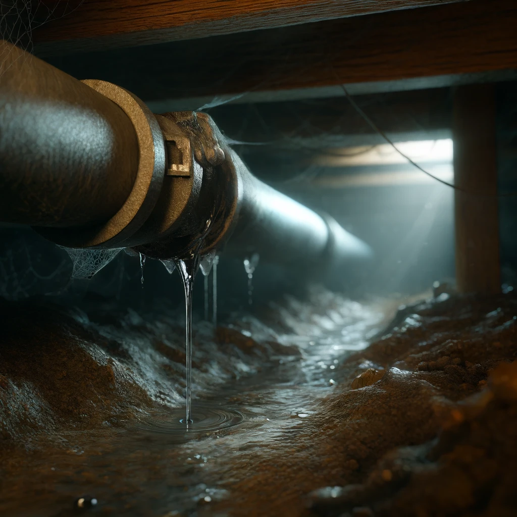 Fix leaking pipes and any other issue that is attractive to rodents.